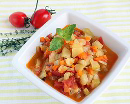 Кабачковая икра кусочками