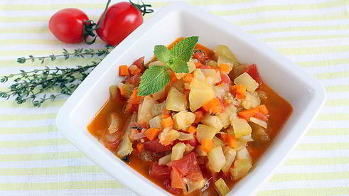 кабачковая икра кусочками