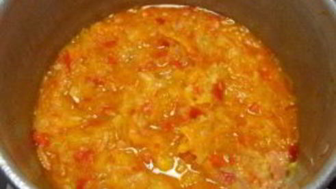 кабачковая икра с перцем на зиму