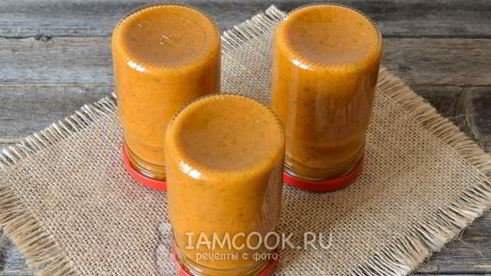 кабачковая икра с яблоками на зиму