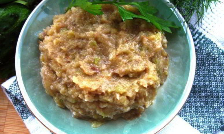 Рецепт кабачковой икры с яблоком
