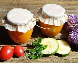 Кабачковая икра в духовке