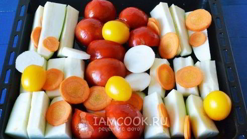 кабачковая икра в духовке