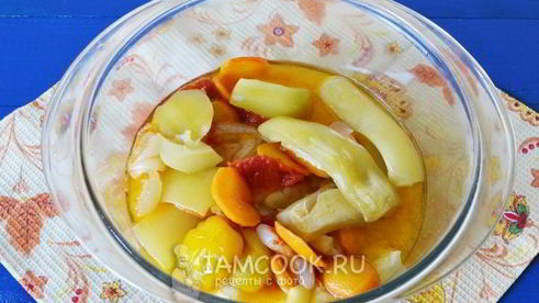 кабачковая икра в духовке