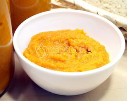 Овощная икра с ранетками