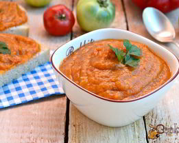 Овощная икра с зелеными помидорами в мультиварке