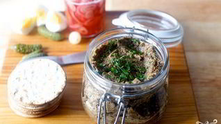 Постная грибная икра