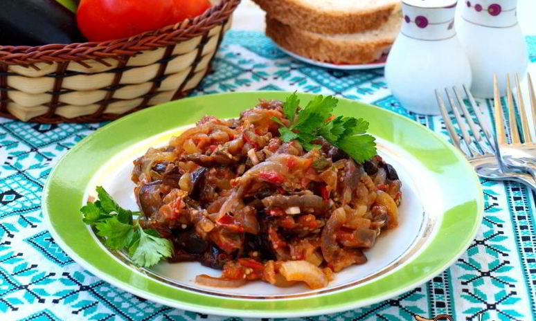 Рецепт жареной икры из баклажанов