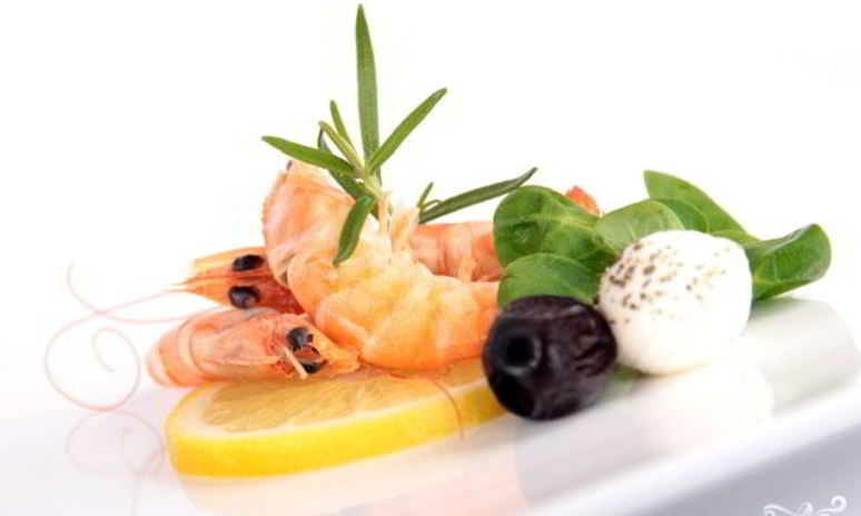 Рецепт канапе с креветками