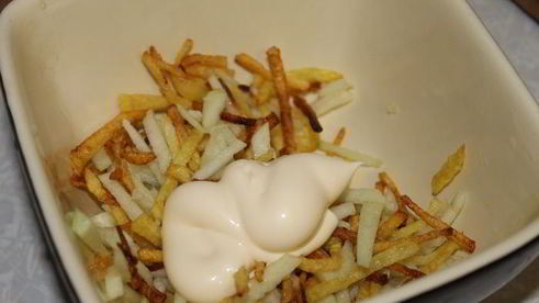 канапе с сельдью