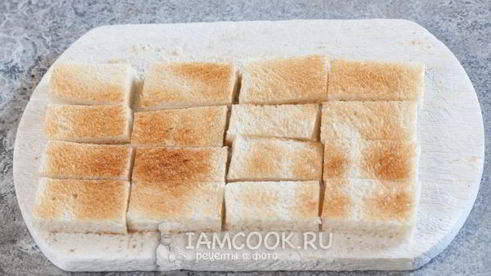 канапе с ветчиной и сыром