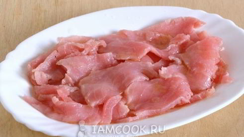 карпаччо из тунца