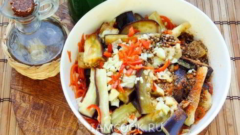 хе из баклажанов