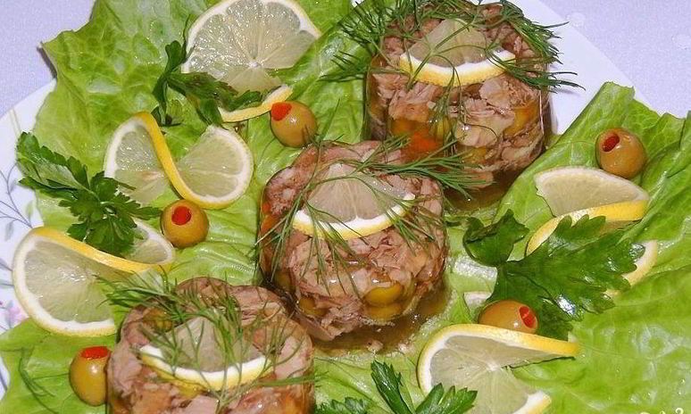 Рецепт холодца из свинины