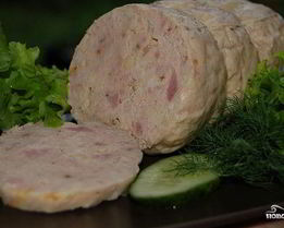 Колбаса из куриного филе