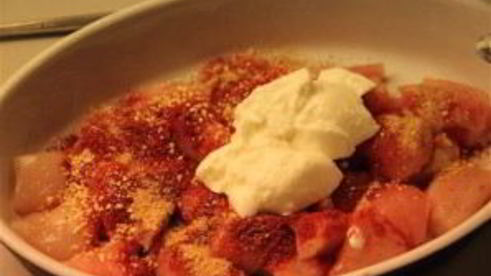 курица, маринованная в сметане