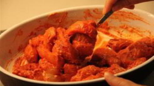 курица, маринованная в сметане