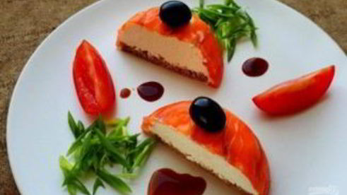 лососевый чизкейк