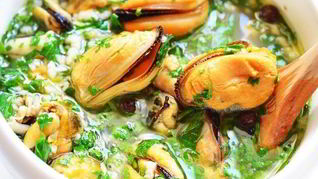 Мидии, маринованные в масле