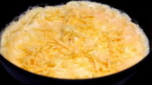 быстрый омлет на сковороде