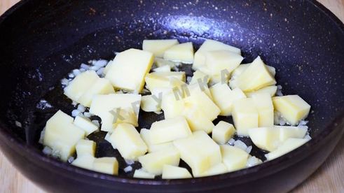 фритата омлет с ветчиной и сыром