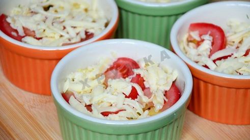 фритата омлет с ветчиной и сыром