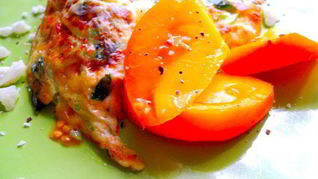 Фриттата с кабачком и сыром