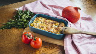 Фриттата с тыквой