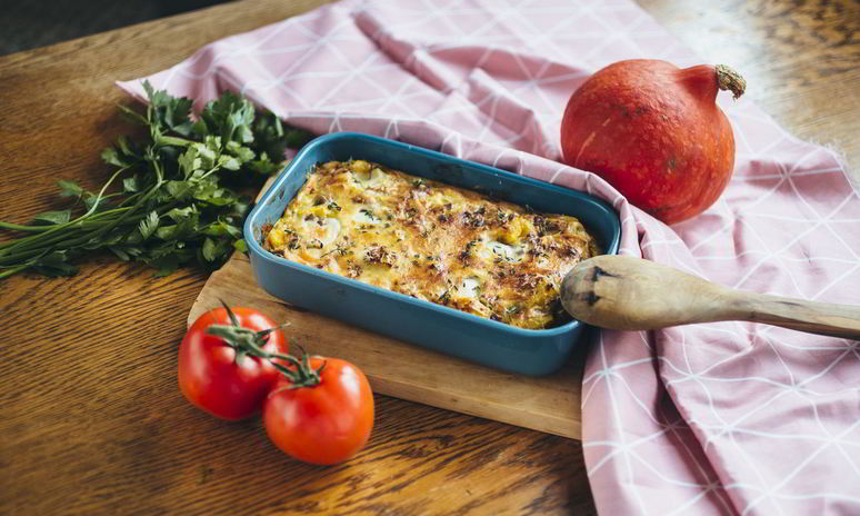 Рецепт фриттаты с тыквой