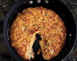 Картофельная фриттата в испанском стиле