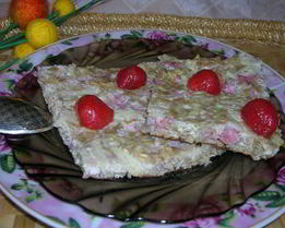 Мультизлаковый омлет с фруктами