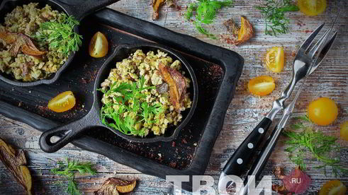 омлет без молока