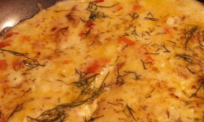 Рецепт омлета для папы