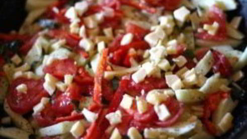 омлет из кабачков в духовке