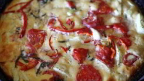 омлет из кабачков в духовке