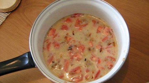 омлет из вчерашнего