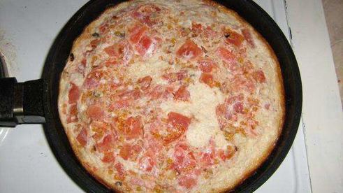 омлет из вчерашнего