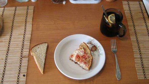 омлет из вчерашнего