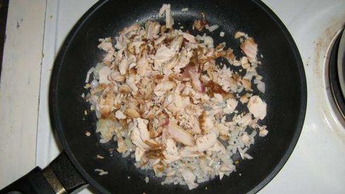 омлет из вчерашнего