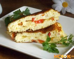 Омлет на кефире