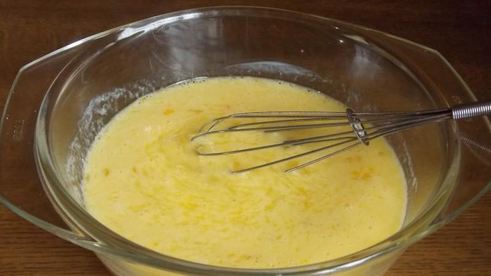 омлет на кефире