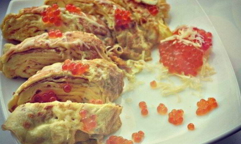 Рецепт омлета по-японски