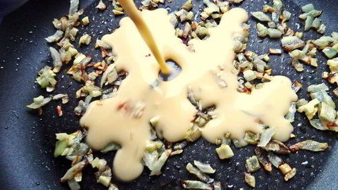 омлет с гречневым цветком