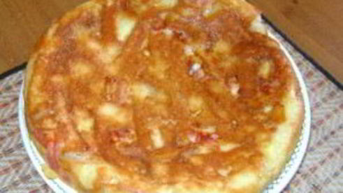 омлет с колбасой в мультиварке