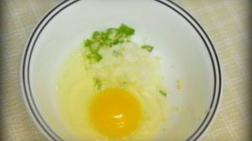 омлет с молоком и сыром