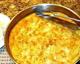 Омлет с морковью и яблоком