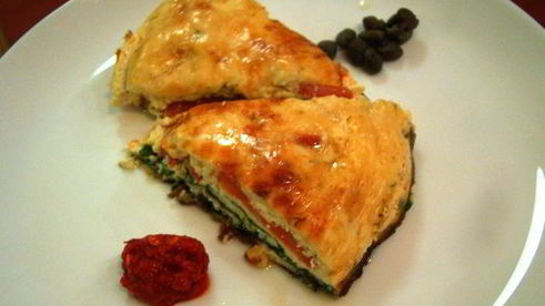 омлет с овощами в духовке