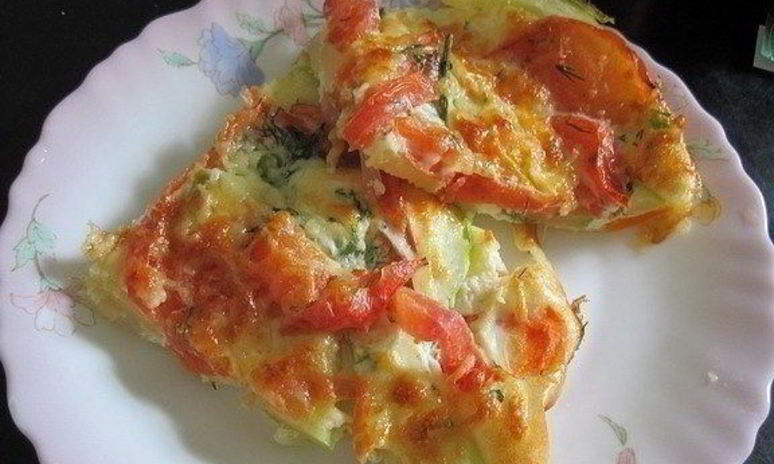 Рецепт омлета с овощами эдем