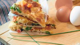 Омлет с овощами