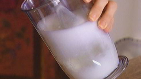 омлет со шпинатом и помидорами черри